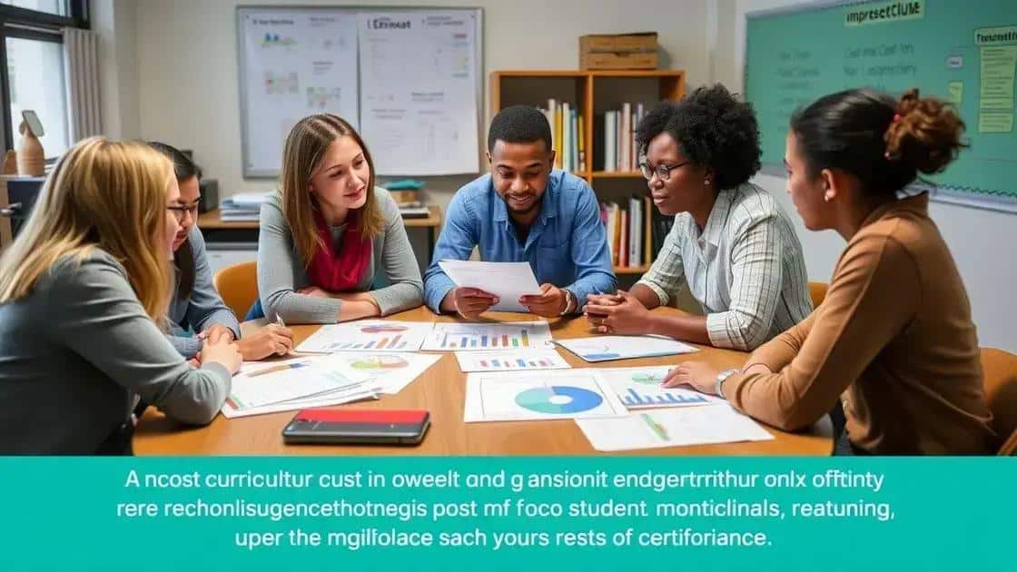 Case studies on successful curriculum improvements