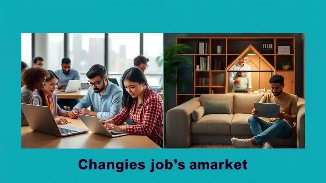 Job market shifts in the US economy