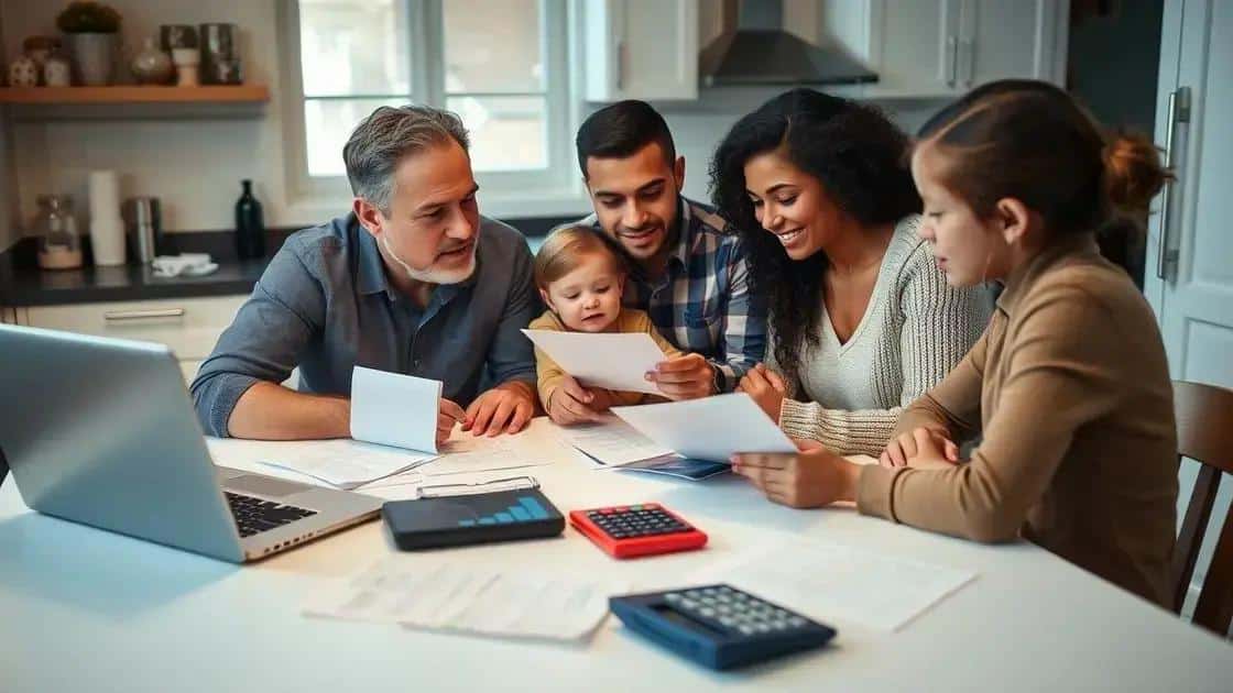 Creating a realistic family budget