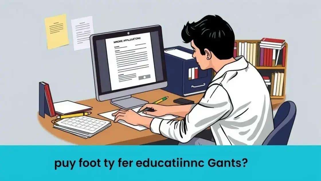 How to apply for education grants