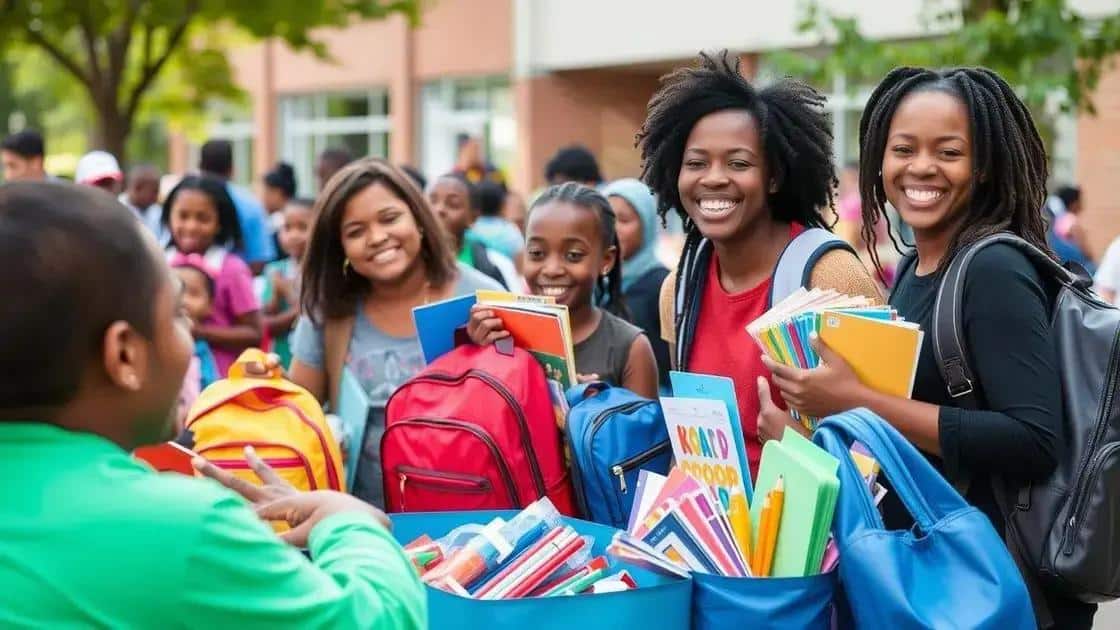 Tips for accessing school supply programs