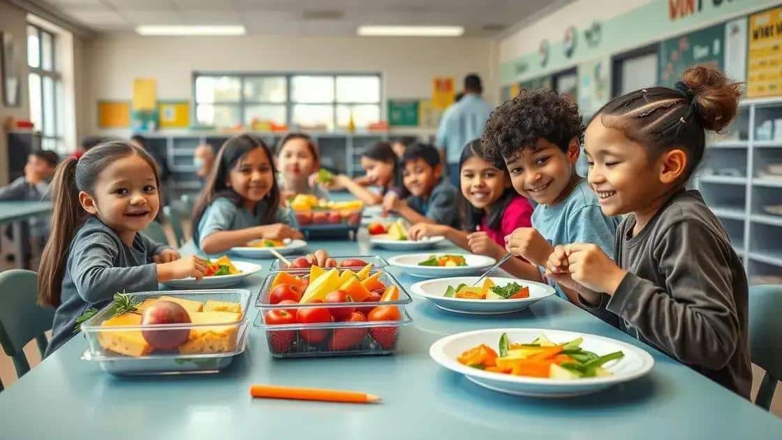 Exploring school meal programs