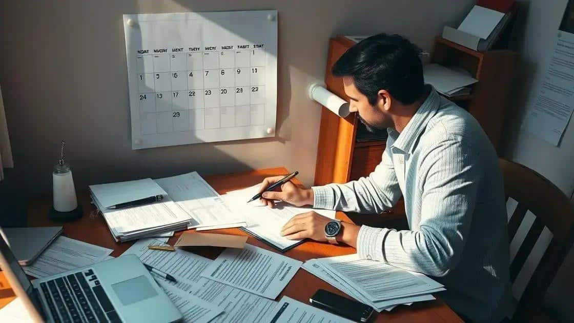 Key deadlines for applying