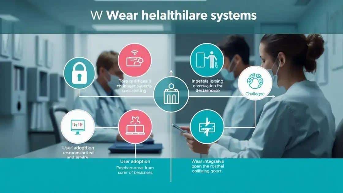 Challenges faced by wear healthcare systems