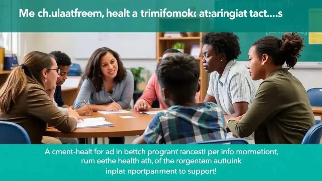 How to implement mental health programs in schools