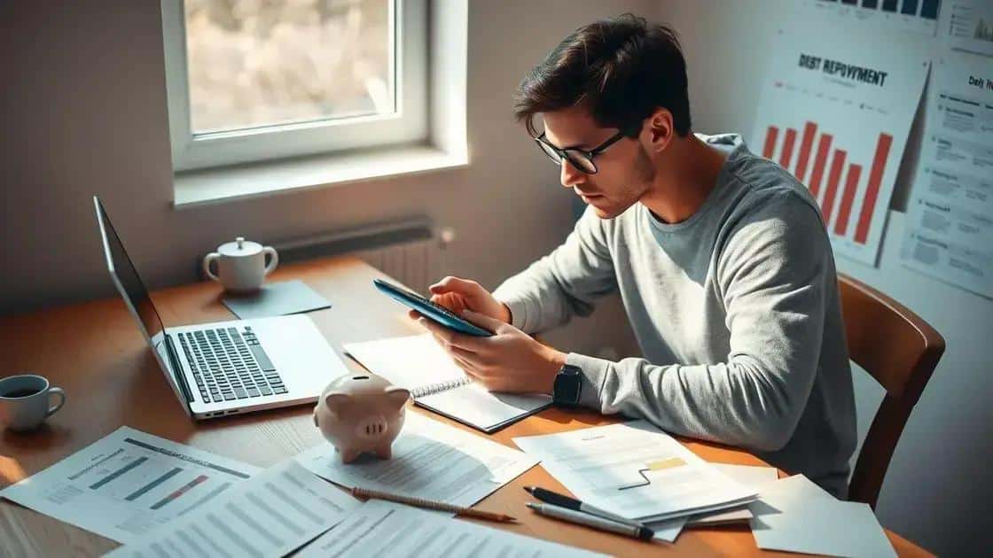 Balancing debt repayment and saving