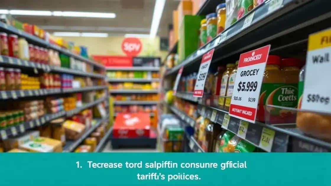 The effects of trade tariffs on consumer prices