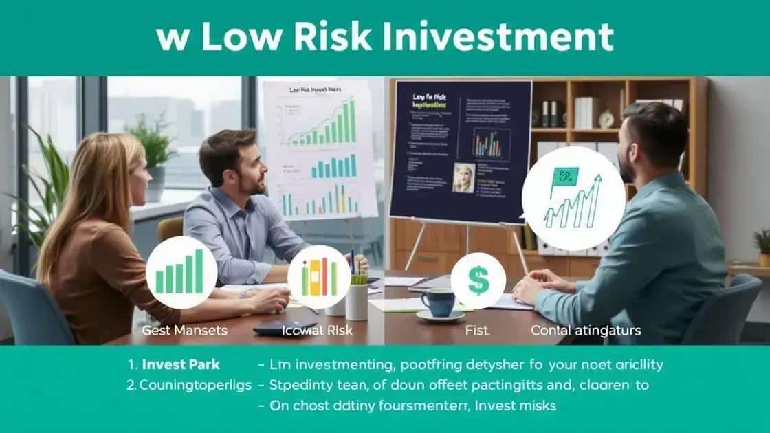 Benefits of low-risk investments for savings