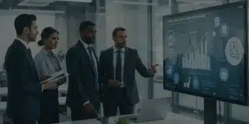 Federal employees reviewing 2026 benefits updates on a screen