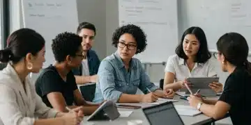 Teachers collaborating on new federal education policies in 2026