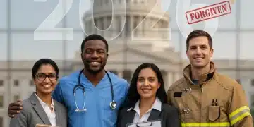 Professionals representing public service, symbolizing 2026 PSLF eligibility.