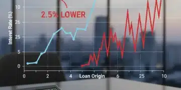 Comparing federal and private student loan paths with differing interest rates for 2026