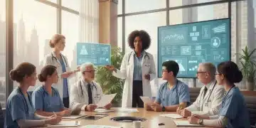 Healthcare professionals discussing national regulations for 2026