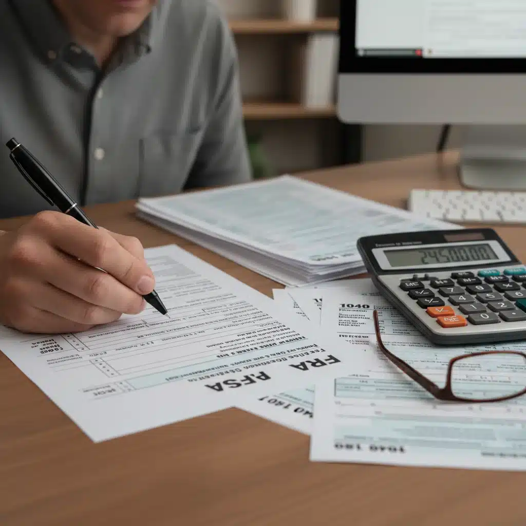 Detailed FAFSA form completion with financial documents