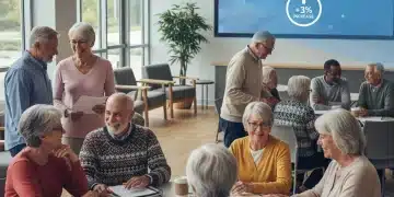 Seniors discussing 2026 federal benefit changes